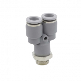 Тройник цанговый Y-образный с резьбой PRYO-1/2-8 Pemaks