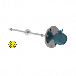 Датчик уровня поплавковый ПДУ-И.500.10.Ф.65.2,5.01.В-ЕХD