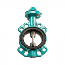 Дисковый затвор BVF-S-250-N (ДУ250, NBR, диск. нерж. сталь)