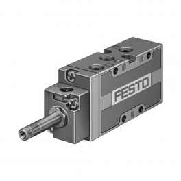 MFH-5-1/8-B Festo Пневмораспределитель электр. упр., 5/2 моност., G1/8, без катуш. Festo